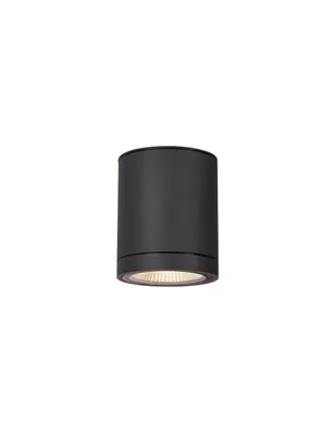 Produktbild von SLV 1003427 ENOLA ROUND M Outdoor LED Deckenaufbauleuchte anthrazit CCT 3000/4000K IP65