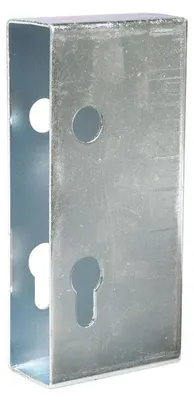 Image de Boîtier métallique pour serrure de portail coulissant, 50 mm - IBFM - 446050