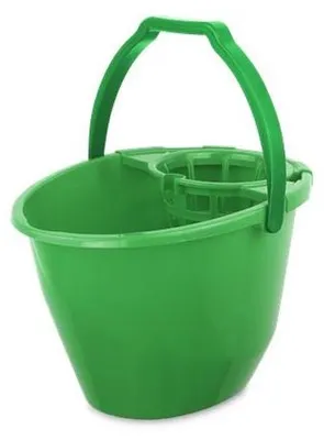 Produktbild von Bodenreinigungseimer mit Auswringkorb, grün, 11 l, BONUS B099
