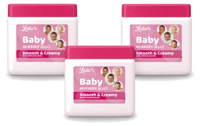 Productafbeelding van 3 x Lala's Baby Vaseline, hydraterend - 368g - Voordeelverpakking - 3 stuks