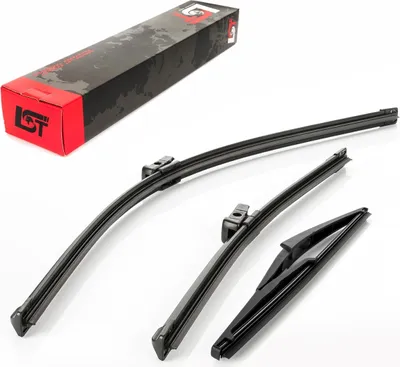 Produktbild von Scheibenwischer Set vorne hinten Frontwischer Heckwischer für Renault Twingo II