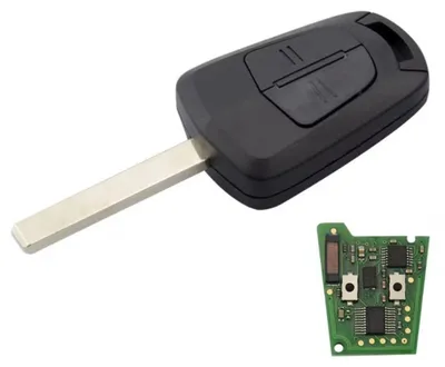 Immagine prodotto di Chiave Auto Completa Techstar, Compatibile con Opel Astra H, Corsa D, Zafira B, Meriva, Combo (2004-2014) - PCF7941 Higtag2, 434 MHz, con 2 Pulsanti