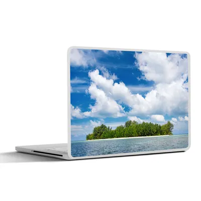 Produktbild von MuchoWow® Laptop Aufkleber Sticker Cover Insel - Sommer - Tropisch 30x21 cm - Sticker für Laptop - Selbstklebend
