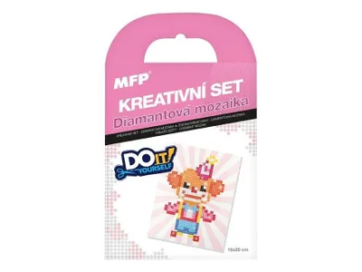 Obrázek produktu pro Kreativní sada - diamantový mozaikový klaun
