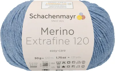 Produktbild von Schachenmayr Merino Extrafine 120, 50g Wolke Handstrickgarne