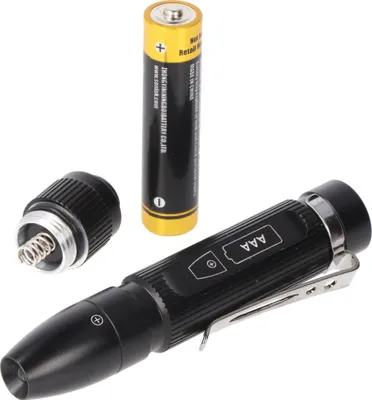 Produktbild von Weltool M6-DR Mini Taschenlampe mit 20 Lumen, Länge nur 88mm, warmweiße LED, batteriebetrieben