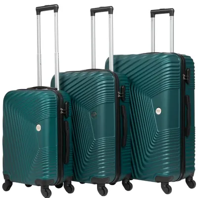 Produktbild von EG VS-54|VERTICAL STUDIO "Fredrikstad" Koffer 3er-Set 20" 24" 28" dunkelgrün