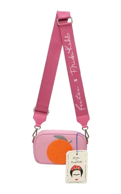 Produktbild von Fritzi aus Preußen Umhängetasche Easy Go Canvas Crossbody Bag Oranges altrosa