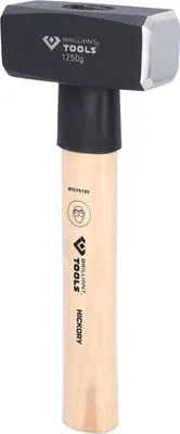 Produktbild von Brilliant Tools Fäustel mit Hickory-Stiel, 1250 g