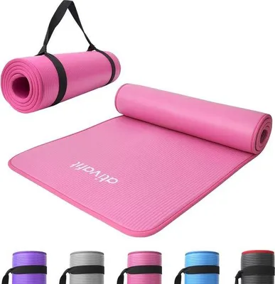 Produktbild von Famanu Yogamat Antirutsch und gelenkschonend - 183 x 61 x 1 cm