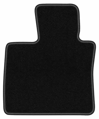 Produktbild von Fahrermatte Velours für BMW X5 F15 2013- (7-Sitzer) – 1-tlg, Schwarz, passgenau – Wielganizator BASIC