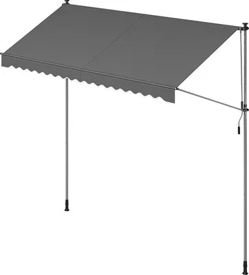 Produktbild von Einziehbare Markise Aluminium 350cm Anthrazit