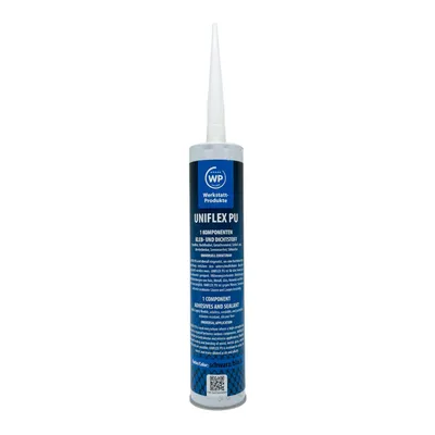 Produktbild von Karosseriedichtmasse Polyurethan schwarz 360g Uniflex Nahtdichtmasse