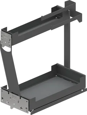 Image de PEKA Coulisse d'élément bas Pinello Towel 300 gauche Anthracite