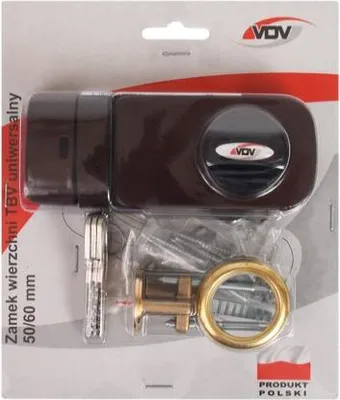 Produktbild von TBV56-12 Universalschloss braun für Türen 50 und 60 mm