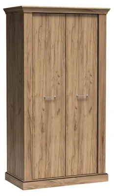 Produktbild von Masseno Drehtürenschrank DESIO 107/198/58 cm 2-türig Eichefarben
