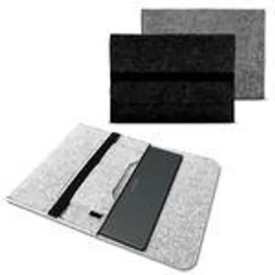 Produktbild von Sleeve Hülle für Medion Akoya S15449 Notebook Tasche Filz Cover Schutzhülle CaseFarbe:Dunkelgrau