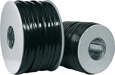Produktbild von TPFNet Premium Modularkabel flach, 100 m Rolle, 6-adrig, schwarz