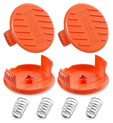 Produktbild von Set mit 4 Spulenkappen für Rasentrimmer, RC100P Spulenersatzteile