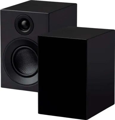 Produktbild von Pro-Ject Speaker Box 3 E Carbon HiFi-Regallautsprecher Satin Black 2 Stck