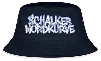 Produktbild von Spreadshirt Schalke Nordkurve Fußball Sport Fischerhut, L/XL (Caps), Navy