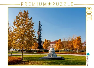 Produktbild von Calvendo Die Stahlgussplastik Elbquelle in Riesa 1000 Teile Puzzle quer 640x480mm, Seifert Birgit; 7389250