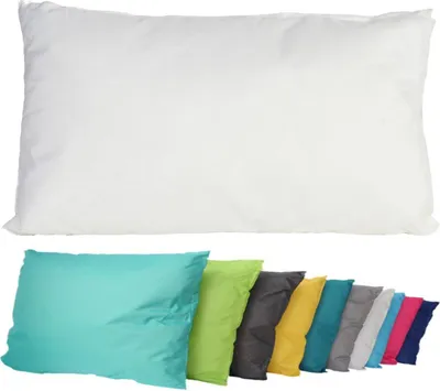Produktbild von JACK Outdoor Lounge Kissen 30x50cm Dekokissen inkl. Füllung Wasserfest Sitzkissen Garten Stuhl Lotus Effekt, Farbe:Elfenbein