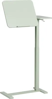 Produktbild von BELIANI Laptoptisch Hellgrün 70 x 40 cm Manuell Höhenverstellbar zum Stehen u. Sitzen Modernes Design für Homeoffice Büro Arbeitsplatz