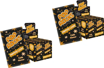 Produktbild von Pop Rocks Cola 50 Stk. im Display knisternde Zuckerware (2er Pack)