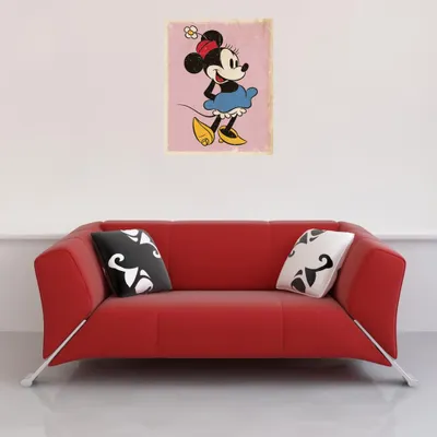 Immagine prodotto di Disney - Minnie Mouse Retro Mini FIlm Tv Kids Poster - Dimensioni 40x50 cm