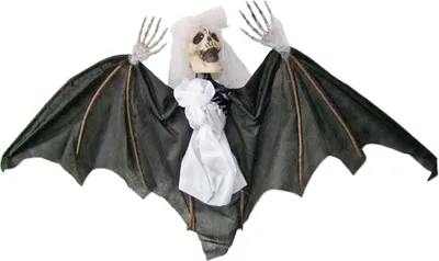Produktbild von Fledermaus Braut 110 x 48 cm - Party Dekoration