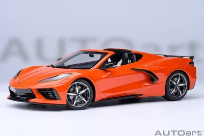 Produktbild von Autoart 71283 - 1/18 Chevrolet Corvette C8 Stingray Z51 (Sebring Orange) - Neu
