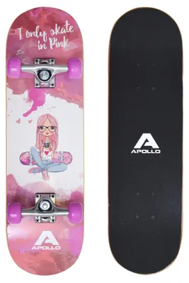 Produktbild von Komplettes Skateboard für Kinder mit Aluminiumachsen