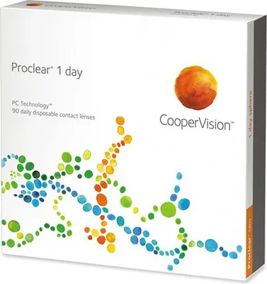 Produktbild von CooperVision Proclear 1 day, 90-Pack, Täglich, 90 Stück(e), 1,42 cm, 8,7 mm, -12 - 8, 60%