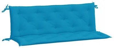 Produktbild von vidaXL Gartenbank-Auflagen 2 Stk. Hellblau 150x50x7 cm Oxford-Gewebe