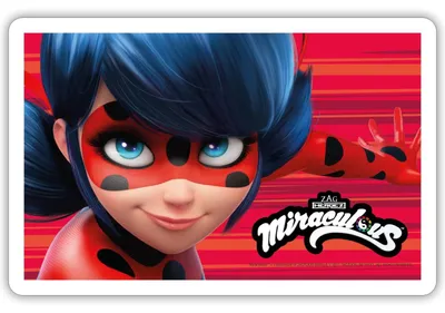 Produktbild von Spreadshirt Miraculous Ladybug Logo Sticker Aufkleber, 10 x 10 cm, Mattweiß