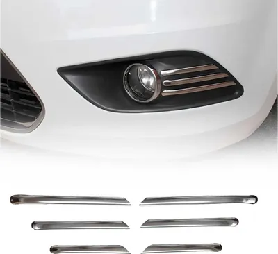 Zdjęcie produktu dla Listwa przeciwmgielna do Ford Focus 2008-2011 stal nierdzewna chrom 6szt