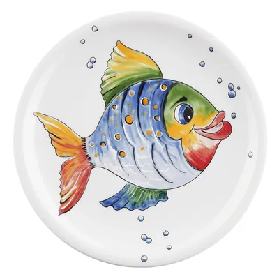Obrázok produktu pre SELTMANN Compact Teller flach, Höhe: 18 mm, ø: 190 mm, Bunte Tierwelt