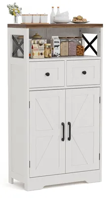 Produktbild von Sideboard - Küchenschrank mit Schubladen und Offenem Regal