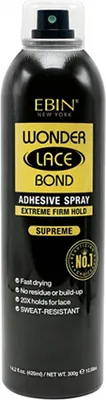 Produktbild von Ebin Wonder Lace Bond Wig Adhesive Spray Supreme 420ml Extreme Firm Hold