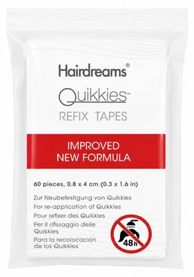 Produktbild von Hairdreams 60 Quikkies refix tapes (neue Formel)