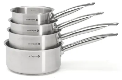 Image de Série de 4 casseroles 14/16/18/20cm - De Buyer - 3501.04 - prim'appety