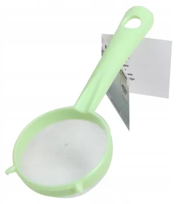 Image de Passoire de cuisine Fackelmann Polonia, en plastique, vert/jaune, 9 cm