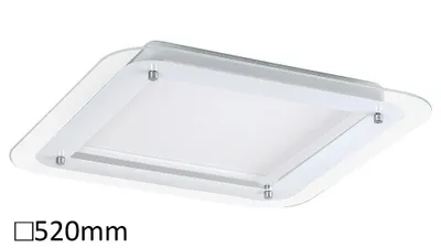 Immagine prodotto di Plafond da incasso 52 cm LED 22W bianco quadrato Lorna 3490 Rabalux