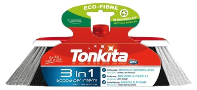 Obrázok produktu pre Vnútorná metla Tonkita 3 v 1 B-Injection s recyklovanými štetinami bez násady