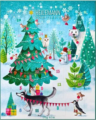 Produktbild von Heilemann Kinder-Adventskalender Vollmilch, 175 g