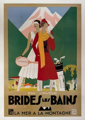Immagine prodotto di Bride les Bains - 50x70 cm Poster