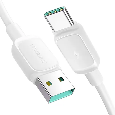 Produktbild von 1.2m USB-C Ladekabel PVC 3A USB Typ C Schnell Lade Kabel Type-C Datenkabel Handykabel für Samsung Xiaomi Huawei Universal in Weiss