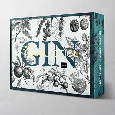 Produktbild von Wajos Gin Collection Adventskalender 2026 mit 24 x 0,04 l Gin & Tonic-Sirup