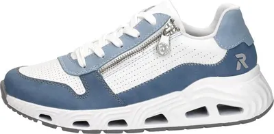 Produktbild von Rieker Sneakers Laag Sneakers Laag - Licht blauw - Maat 41